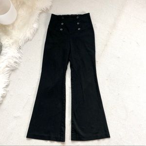 Necessary Objects Black Flare Pants